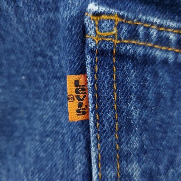 Levi's 517 Jeans Orange Tab Vintage USA Bootcut Denim Men's "42x30" Actual 40x29 - Picture 5 of 12